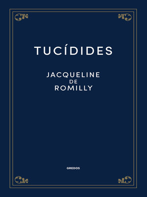 cover image of Tucídides